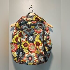 Vera Bradley Laptop backpack in Flower Shower pattern